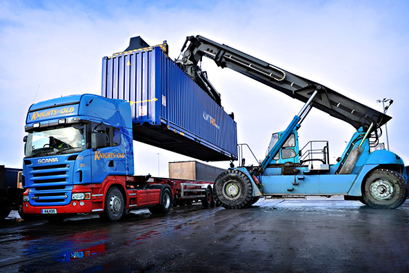 International logistic services ground freight.